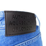 Aquascutum Light Blue Cotton Men Jeans