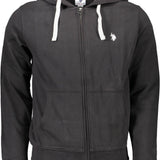 U.S. POLO ASSN. Black Cotton Men Sweater