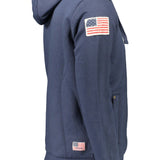 U.S. POLO ASSN. Blue Cotton Men Sweater