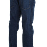 Acht Chic Baggy Loose Fit Blue Jeans for Men