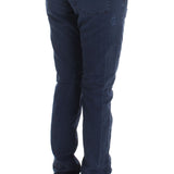Costume National Blue Cotton Blend Denim Jeans