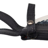 Costume National White Genuine Leather Coin Purse Strap Wallet