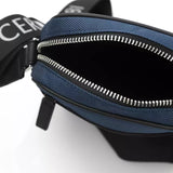 Cerruti 1881 Blue Leather Women Crossbody Bag