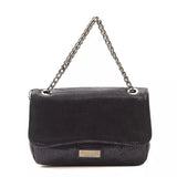 Pompei Donatella Blue Leather Women Crossbody