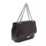Pompei Donatella Blue Leather Women Crossbody