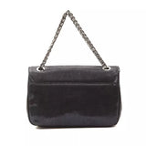 Pompei Donatella Blue Leather Women Crossbody