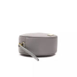 Pompei Donatella Gray Leather Women Crossbody