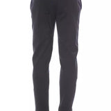 Verri Blue Viscose Men Pants