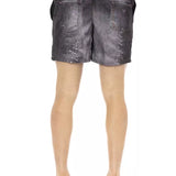 Just Cavalli Black Polyester Men's Swimwear Short