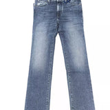 Jacob Cohen Blue Cotton Women Jeans
