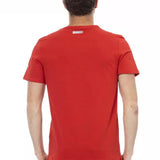 Bikkembergs Red Cotton Men T-Shirt