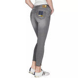 Yes Zee Gray Cotton Women's Push-Up Jegging