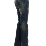 Costume National Blue straight leg jeans
