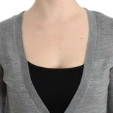 Costume National Gray lightweight cardigan
