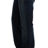 Costume National Blue Cotton Regular Fit Denim Jeans