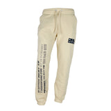 Diego Venturino Beige Cotton Men's Tracksuit Trouser