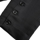 Ermanno Scervino Black High Waist Capri Cropped Pants