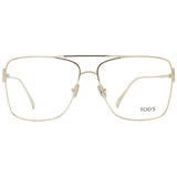 Tod's Gold Women Glasses Frame