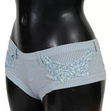 Ermanno Scervino Blue Beachwear Bottoms Swimsuit Shorts