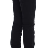 Cavalli Chic Slim Skinny Black Jeans