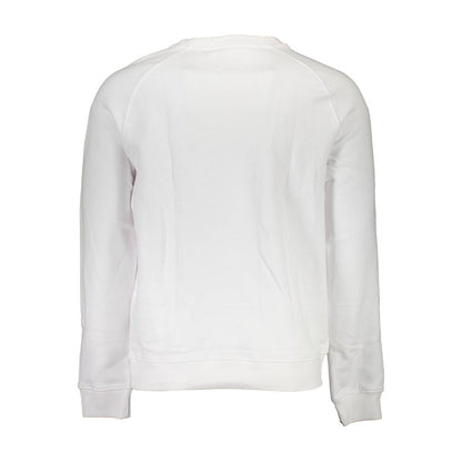 Guess Jeans White Cotton Men Sweatshirt