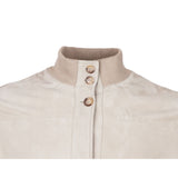 Emilio Romanelli Beige Calfskin Jacket