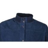 Emilio Romanelli Blue Calfskin Jacket