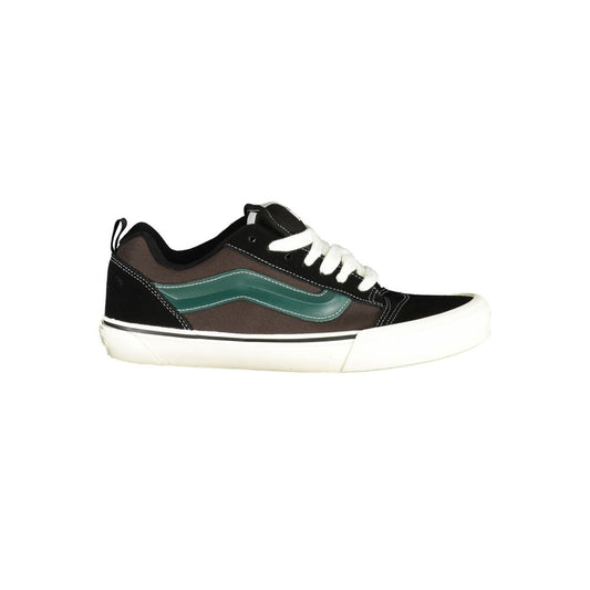 Vans Black Leather Men Sneakers