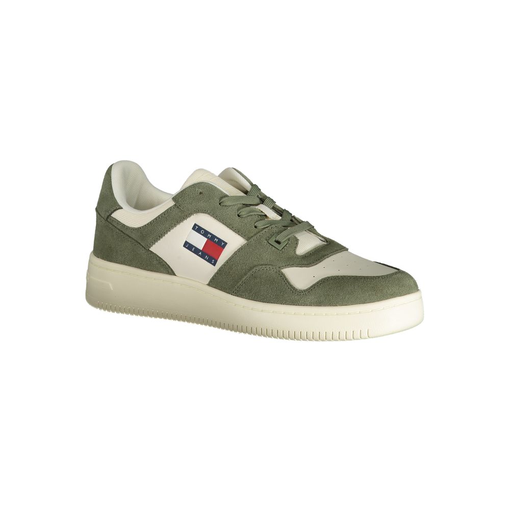 Tommy Hilfiger Green Polyester Sneakers