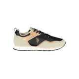 U.S. POLO ASSN. Black Polyester Sneakers