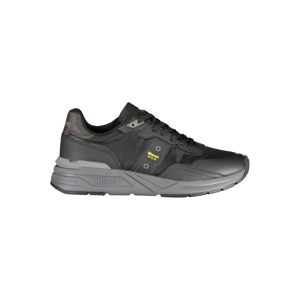 Blauer Black Polyester Sneakers