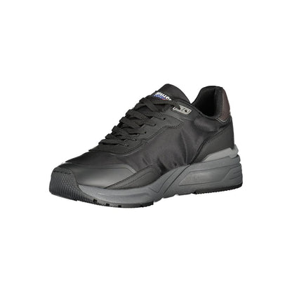 Blauer Black Polyester Sneakers