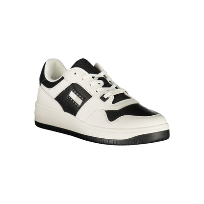 Tommy Hilfiger White Leather Mens Sneakers