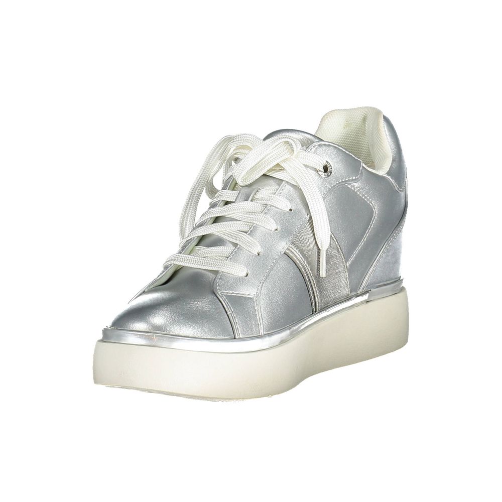U.S. POLO ASSN. Gray Polyester Women Sneakers