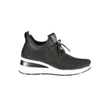 Laura Biagiotti Black Polyester Women Sneakers