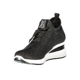 Laura Biagiotti Black Polyester Women Sneakers