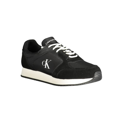 Calvin Klein Black Polyethylene Men Sneakers