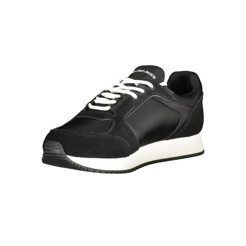 Calvin Klein Black Polyethylene Men Sneakers
