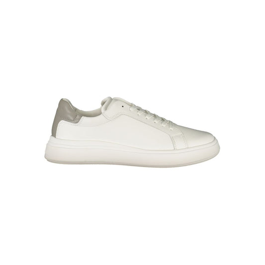 Calvin Klein White Polyester Sneakers