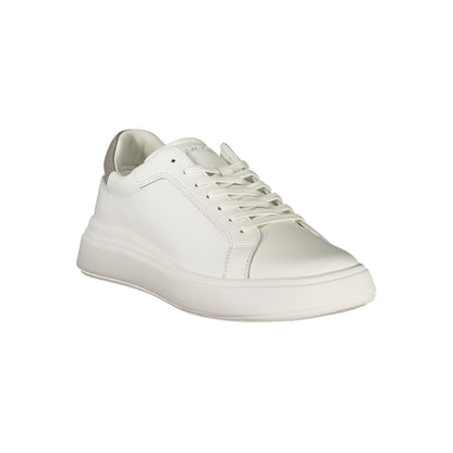 Calvin Klein White Polyester Sneakers