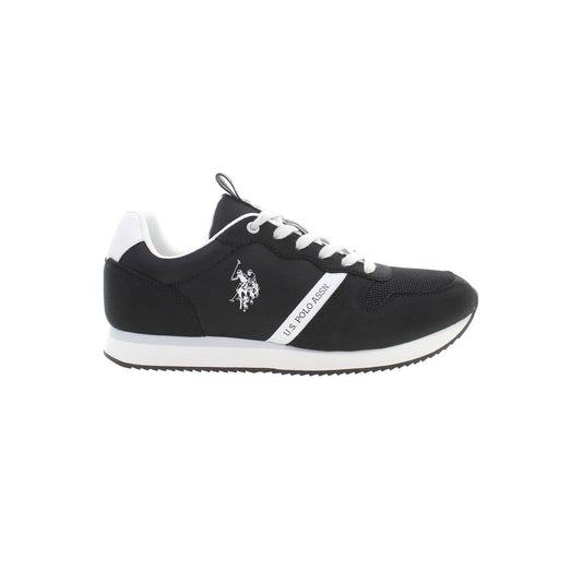 U.S. POLO ASSN. Black Polyester Men Sneakers