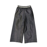 Stella McCartney Cropped Leather Effect Pants
