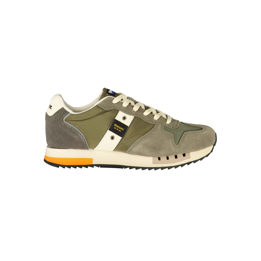 Blauer Green Polyester Men Sneakers