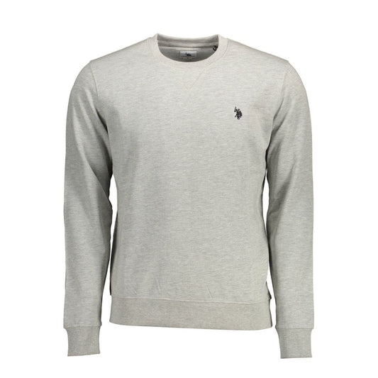 U.S. POLO ASSN. "Gray Cotton Men's Sweatshirt"