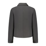 K-WAY Black Polyester Jackets & Coat