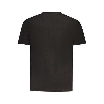 Tommy Hilfiger Black Cotton Men T-Shirt