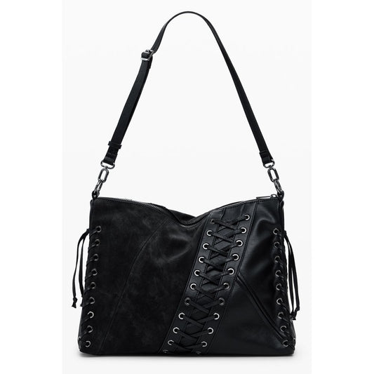 Desigual Black Polyethylene Handbag
