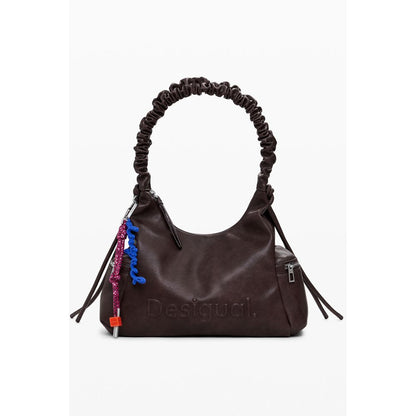 Desigual Brown Polyethylene Handbag