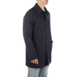 Aquascutum Blue Cotton Men's Jacket