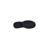 Armani Exchange Black Leather Platform